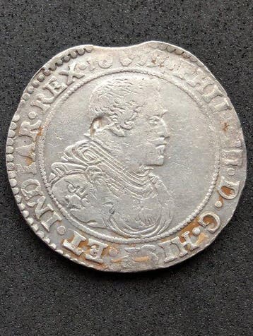 Spaans Nederland, Brabant, Antwerpen Felipe IV. 1 Ducaton, Postzegels en Munten, Munten | Nederland