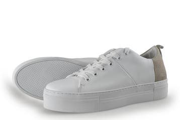 Manfield Sneakers in maat 41 Wit, Verzenden, Wit, Manfield, Sneakers of Gympen