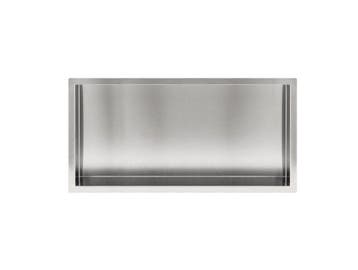 RVS Inbouwnis 30x60x10cm, Doe-het-zelf en Verbouw, Verzenden, Nieuw