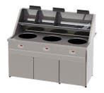 Bakwand Orlando 3 x18 liter 54-65kw Aardgas / Propaan, Nieuw in verpakking, Fornuis, Frituur en Grillen