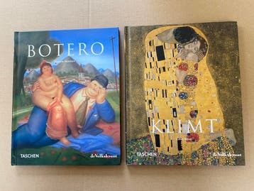 2 Boeken Kunst - Fernando Botero - Gustav Klimt - NIEUW, Boeken, Verzenden, Zo goed als nieuw, Schilder- en Tekenkunst