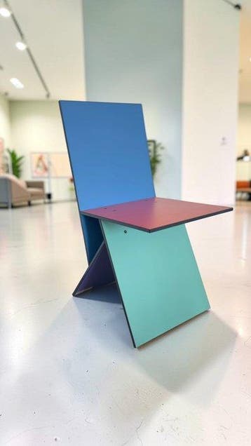 IKEA - Verner Panton - Stoel - Vilbert - MDF - Vilbert