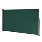Windscherm uittrekbaar zijluifel 300x160 cm donkergroen, Verzenden, Nieuw