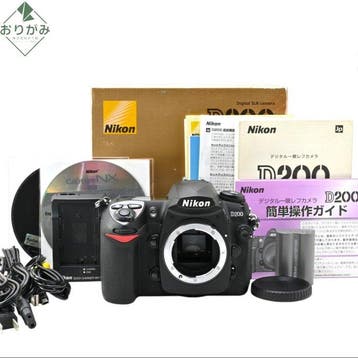 Nikon D200 Shutter Count 1273 Body Digitale reflex camera, Nieuw