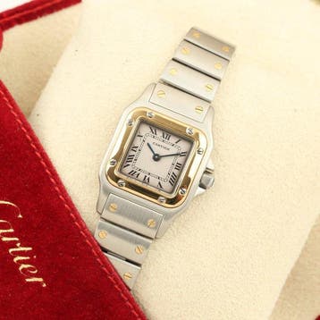 Cartier - Santos Galbée - 1057930 - Dames - 1990-1999, Nieuw