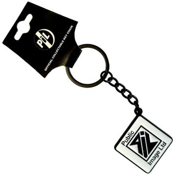PIL Public Image Ltd New Logo Black & White - Sleutelhanger, Ophalen of Verzenden, Nieuw, Gebruiksvoorwerp