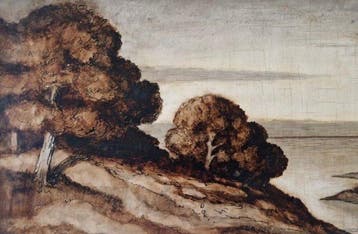 Paul Marcueyz (1877-1952) - Paysage côtier