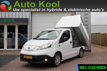 Nissan e-NV200 40 kWh Kipper Navi/Camera/44Dkm, Automaat, Stof, Gebruikt, Overige brandstoffen