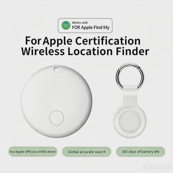 Bluetooth GPS Tracker Sleutelvinder - Compatibel met iPhone, Verzenden, Nieuw