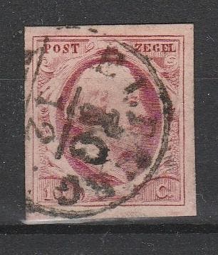 Postzegel Ned. 1852 Nr.2 gebruikt zie omschrijving (609), Verzenden, Gestempeld