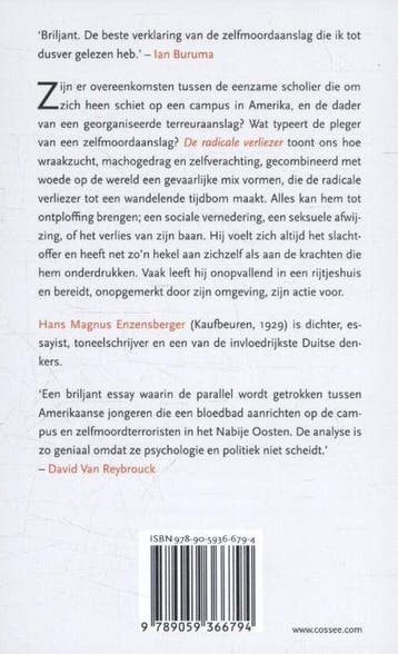 Cossee Essay 3 - De radicale verliezer, Ophalen of Verzenden, Nieuw