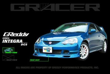 GReddy 02-04 Acura RSX Urethane Front Lip Spoiler ** Must, Ophalen of Verzenden, Nieuw
