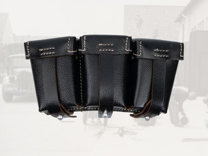 Replica K98 patroontas Duits WO2, Verzamelen, Militaria | Tweede Wereldoorlog, Duitsland, Overige typen, Ophalen of Verzenden