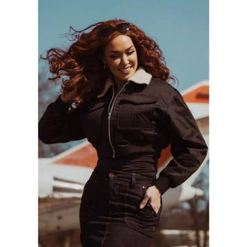 Queen Kerosin, Cropped Jacket., Verzenden, Nieuw
