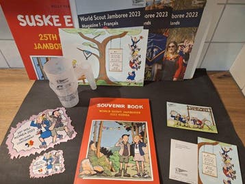 Suske en Wiske - World scout Jamboree - Souvenir book +, Nieuw