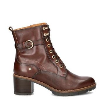 Pikolinos Llanes veterboots voor dames in het Bruin, Bruin, Verzenden, Lage of Enkellaarzen, Nieuw
