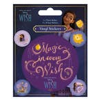 Wish Vinyl Stickers (5x), Verzamelen, Disney, Ophalen of Verzenden, Nieuw