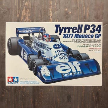 Tamiya - Speelgoedauto Tyrrell P34 1977 Monaco GP -, Hobby en Vrije tijd, Nieuw