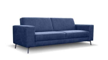 Bankstel Pingjum - rechte banken - Blauw, Nieuw, Stof