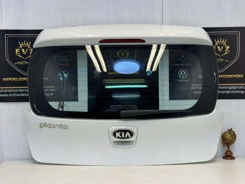 Achterklep Kia Picanto 1.0i 5-bak bj.2012 kleur wit, Auto-onderdelen, Gebruikt, Achter, Kia, Achterklep
