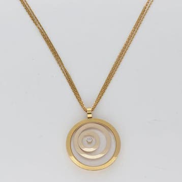 Chopard - Halsketting - 18 karaat Geel goud Diamant, Nieuw