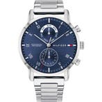 Tommy Hilfiger TH1710401 Horloge - Staal - Zilverkleurig - Ø, Verzenden, Nieuw