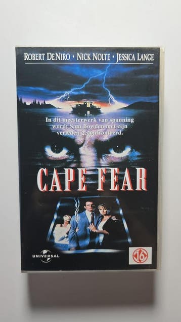 CAPE FEAR (IN SEAL) (VHS), Verzenden, Gebruikt
