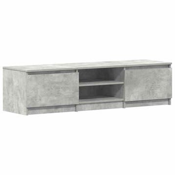 Televisiekast Grijs | 40% Korting | Nieuwstaat Retour, Huis en Inrichting, 100 tot 150 cm, Modern, Industrieel, Ophalen of Verzenden