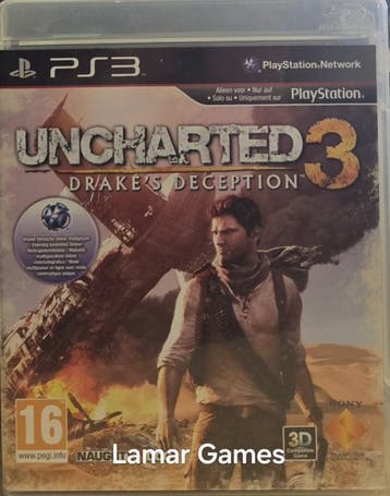 Uncharted 3 Drakes Deception (ps3 tweedehands game), Ophalen of Verzenden, Zo goed als nieuw
