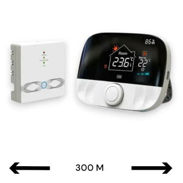 Wifi Draadloze Thermostaat met Draaiknop voor C.V. Installat, Ophalen of Verzenden, Nieuw