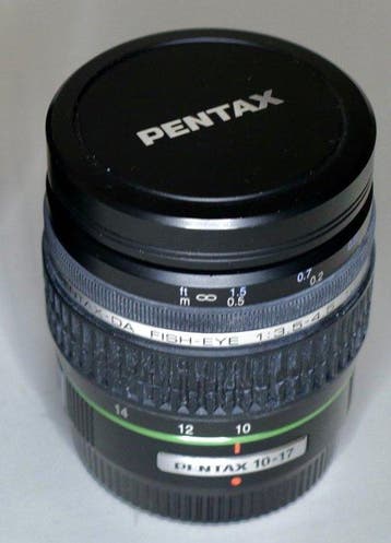 Pentax HD DA Fish-Eye 10-17mm Groothoeklens, Nieuw