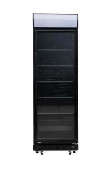 Glasdeurkoeler met Display - 300 Liter - Zwart - 192cm Hoog, Verzenden, Nieuw in verpakking