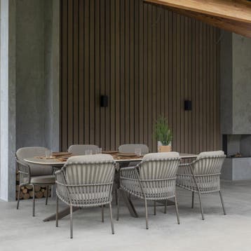 Capalbio dining tuinstoel terre 4 Seasons Outdoor set van 6, Ophalen of Verzenden, Nieuw