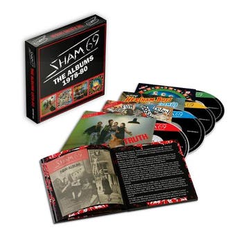 cd - sham 69 - ALBUMS 1978-80 (nieuw), Verzenden, Zo goed als nieuw