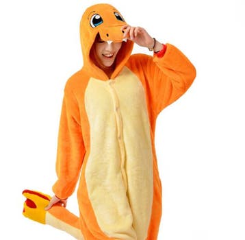 Onesie Charmander Pokemon Pak 140-146 Slang Slangenpak R, Kinderen en Baby's, Ophalen of Verzenden, Nieuw