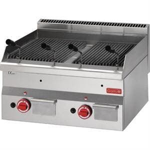 Gastro-M gas lavasteen grill 600 lijn, Zakelijke goederen, Horeca | Keukenapparatuur, Nieuw zonder verpakking, Ophalen of Verzenden