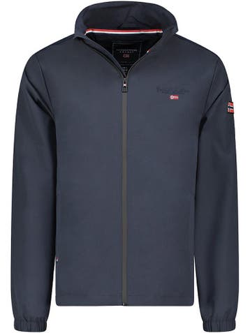 Geographical Norway Zomerjas Met Opstaande Kraag Heren Birmo, Verzenden, Nieuw, Blauw