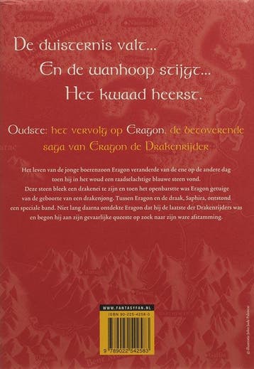 Oudste / Het erfgoed / 2 9789022542583 Christopher Paolini, Boeken, Verzenden, Gelezen, Christopher Paolini