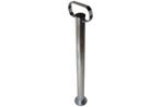 Premium stalen steunpoot met handvat - 700 mm hoog - 48 mm, Auto diversen, Aanhangwagen-onderdelen, Ophalen of Verzenden, Nieuw