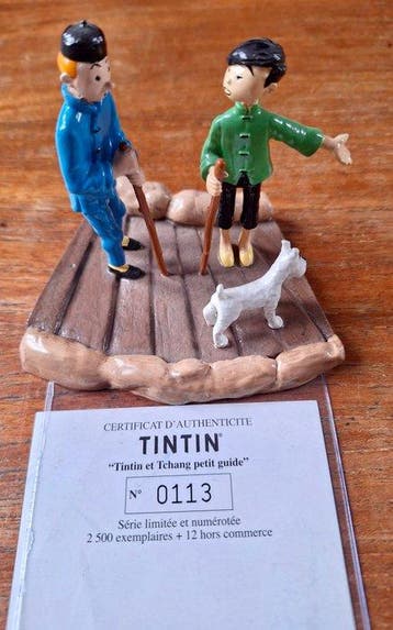 Figurine Moulinsart 46218 - Tintin - Tintin et Tchang petit, Boeken, Nieuw