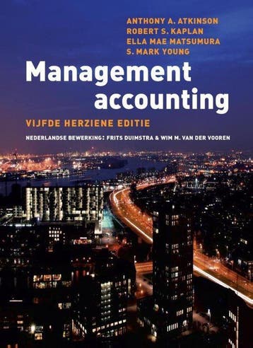Boek Management Accounting 9789043023092, Boeken, Verzenden, Zo goed als nieuw