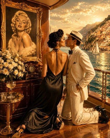 ILC & YLC - Golden Glamour in Positano XXL