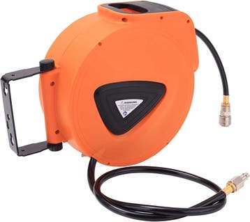 Persluchtslanghaspel - automatische oproller, 20 m, Verzenden, Nieuw