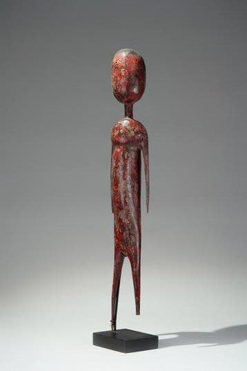 Een houten beeld - Prampram - Ghana (Zonder minimumprijs), Antiek en Kunst