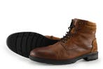 Nelson Veterboots in maat 45 Cognac, Kleding | Heren, Schoenen, Overige kleuren, Verzenden, Boots, Zo goed als nieuw
