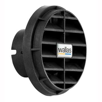 Wallas Uitblaasmond Afsluitbaar 60 mm, Ophalen of Verzenden, Nieuw