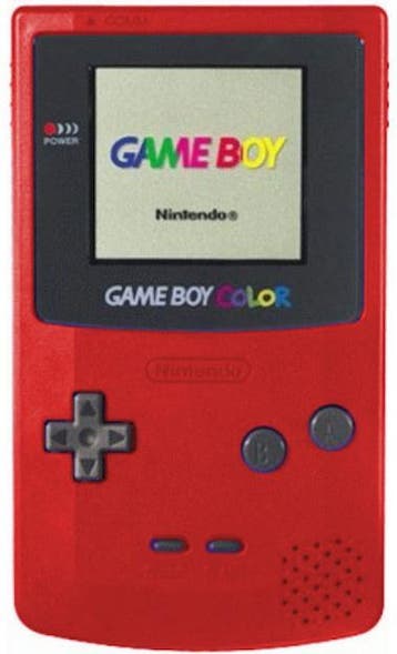 Nintendo Game Boy Color Rood (Nette Staat & Krasvrij Scherm), Spelcomputers en Games, Ophalen of Verzenden, Zo goed als nieuw