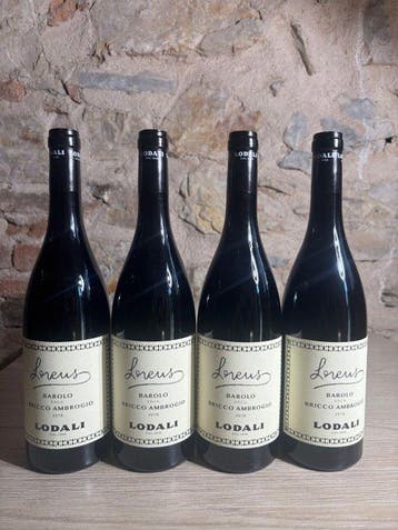 2018 Lorens Lodali Bricco Ambrogio - Barolo DOCG - 4 Flessen, Nieuw