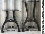 Losse tafelpoten, industriële tafelpoot, hoog en laag, Gebruikt, 50 tot 100 cm, Metaal, Industrieel, vintage, stoer, ijzer, gietijzer, handgemaakt