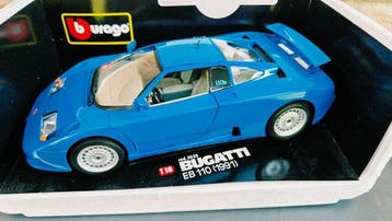 Bburago 1:18 - Model sportwagen - Bugatti EB 110 (1991), Nieuw